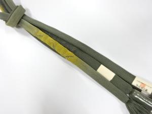 未使用品　正絹　撚り房　手組帯締め